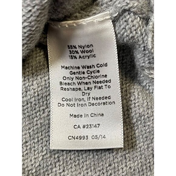 Talbots Wool Blend Crewneck Sweater With Contrasting Sleeves SIZE-SMALL - Picture 6 of 8